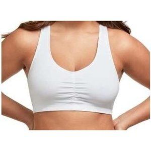NWT Hanes X-Temp Bra  white and Gray Size Small